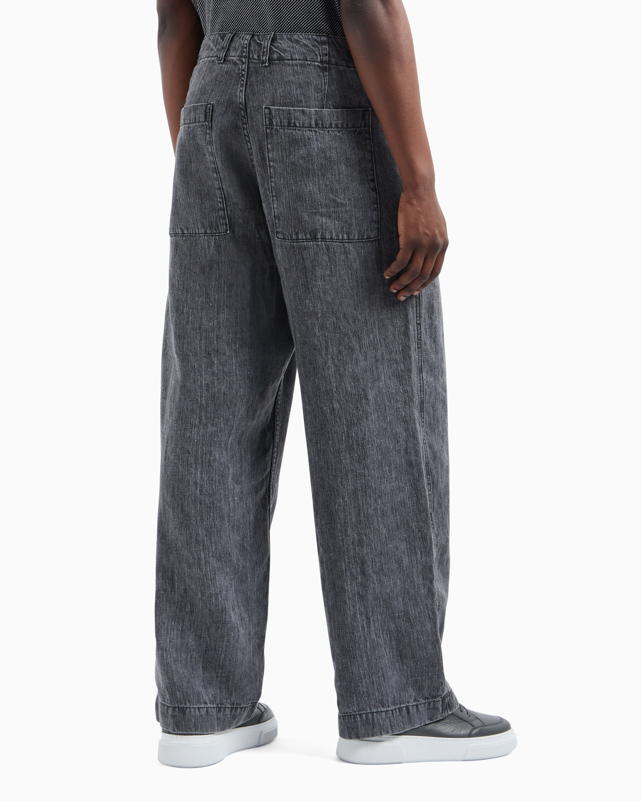 DENIM COLLECTION LINEN JEANS - 3