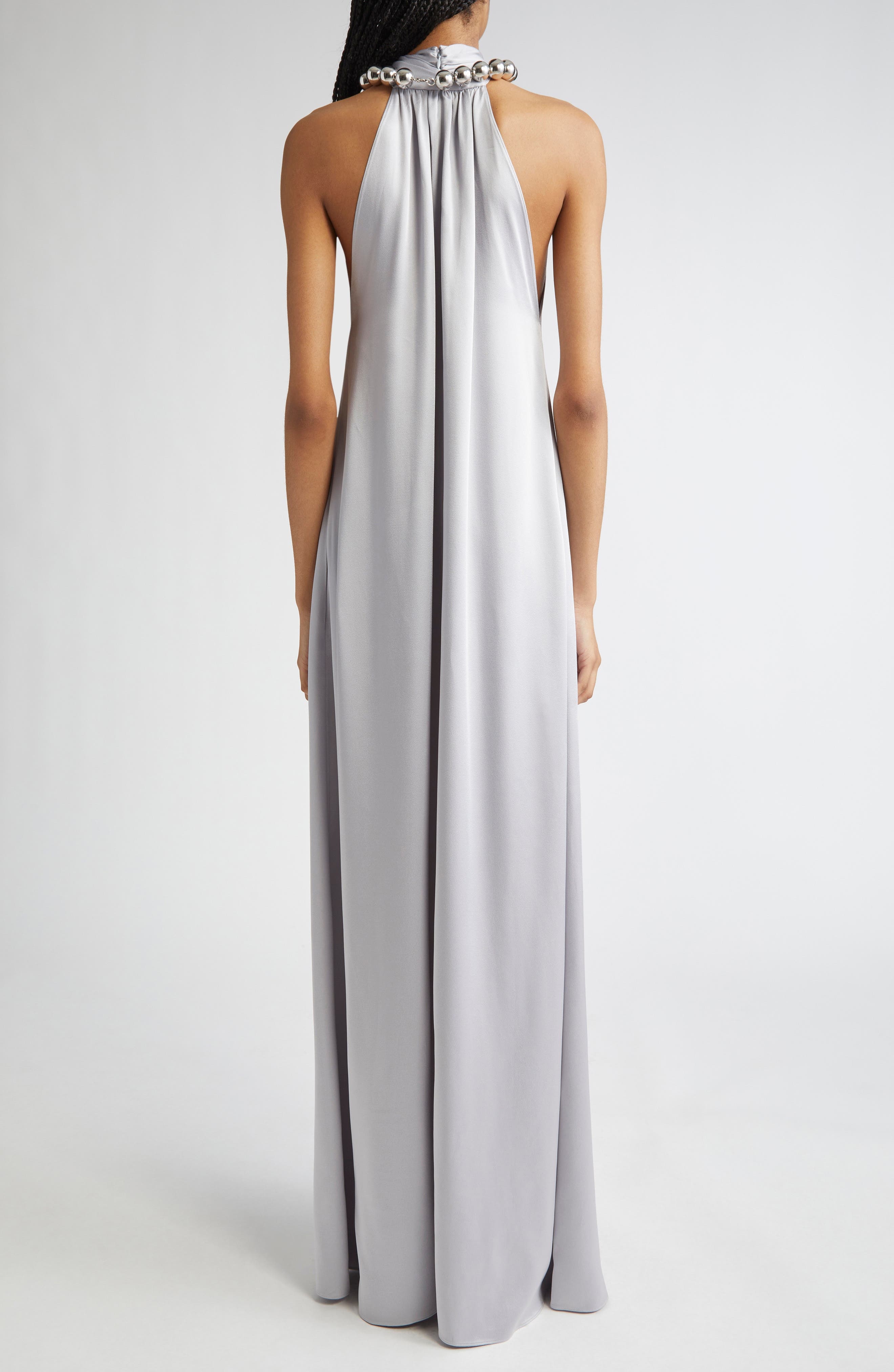 Stella McCartney Sphere Satin Gown in 4905 - 2