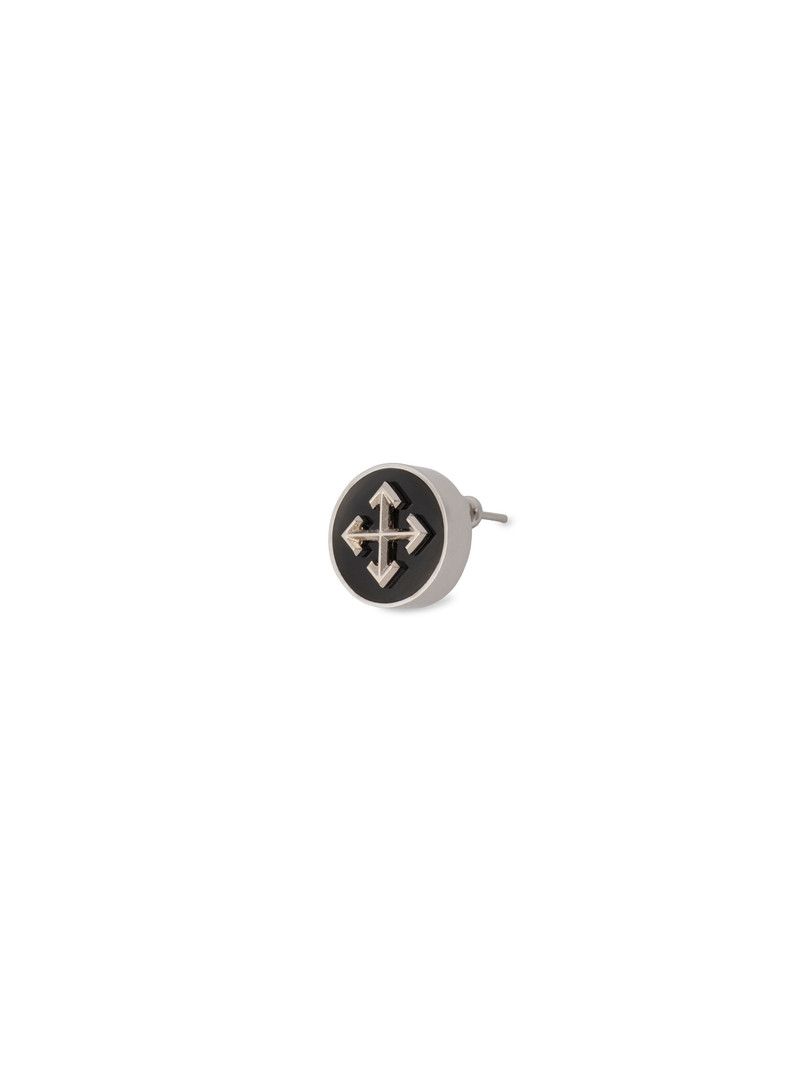 Round Arrow Mono Earrings 3