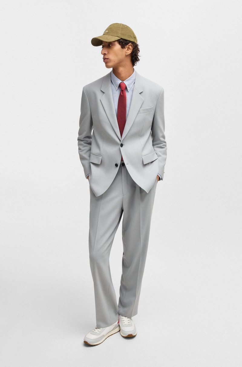 HUGO MODERN-FIT JACKET IN STRETCH TWILL WITH FULL LINING outlook