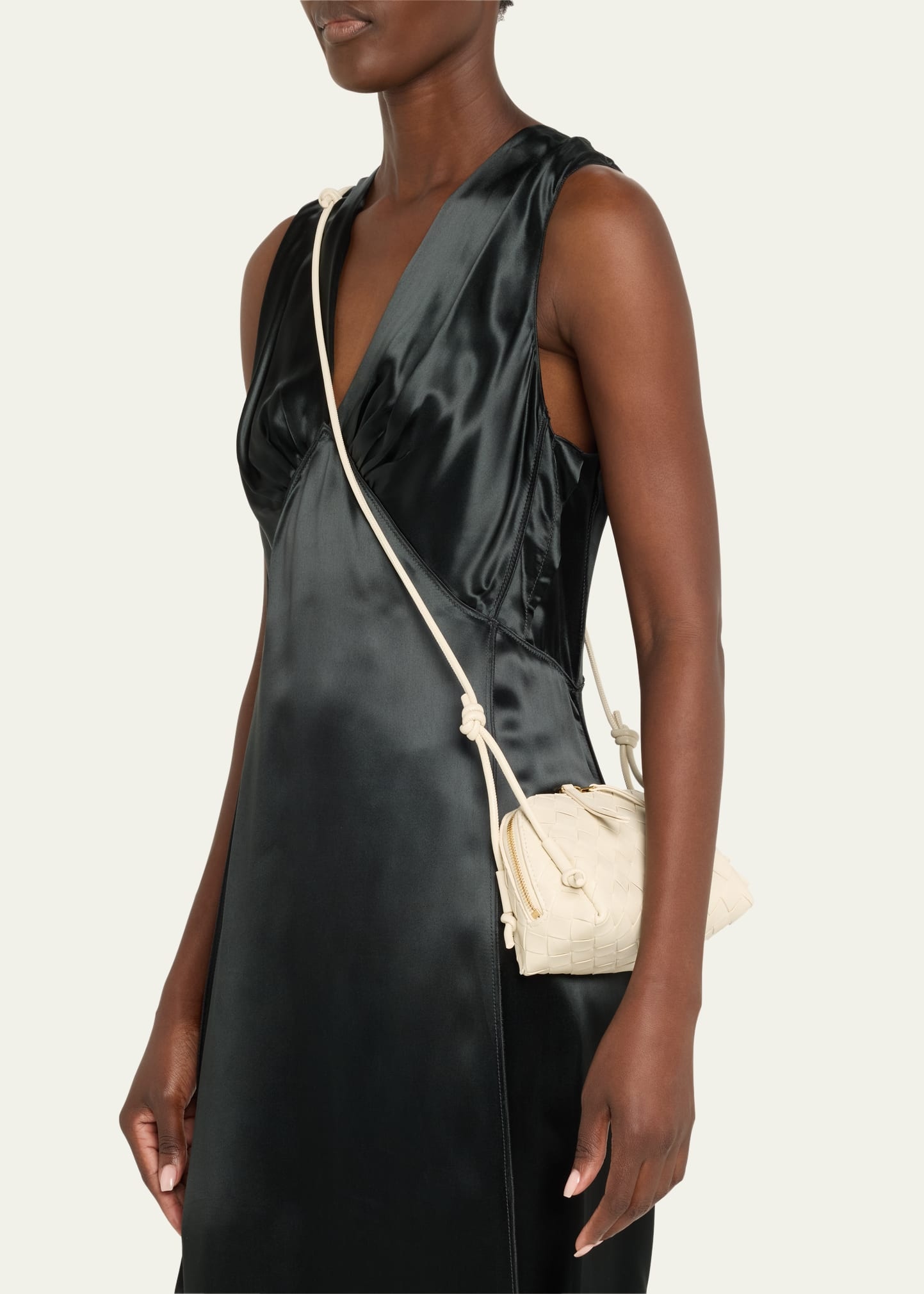 Zip Leather Pouch Shoulder Bag - 2