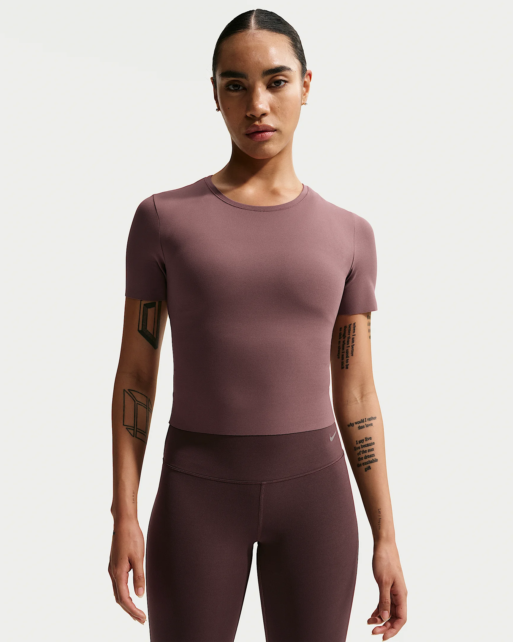 Nike Zenvy Women's Dri-FIT Short-Sleeve Top - 1