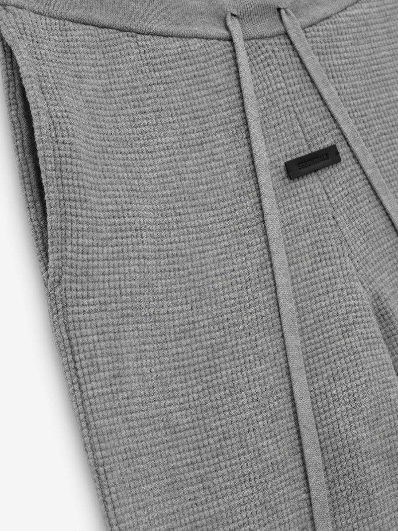 ESSENTIALS Womens Waffle Fitted Sweatpant outlook