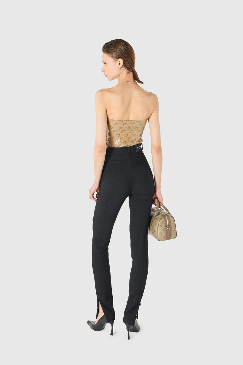 Tailored slim flim pant with sculptural seam lines 12