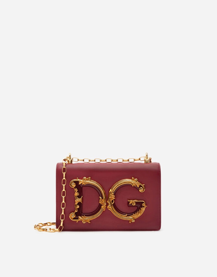 DG Girls shoulder bag in nappa leather - 1