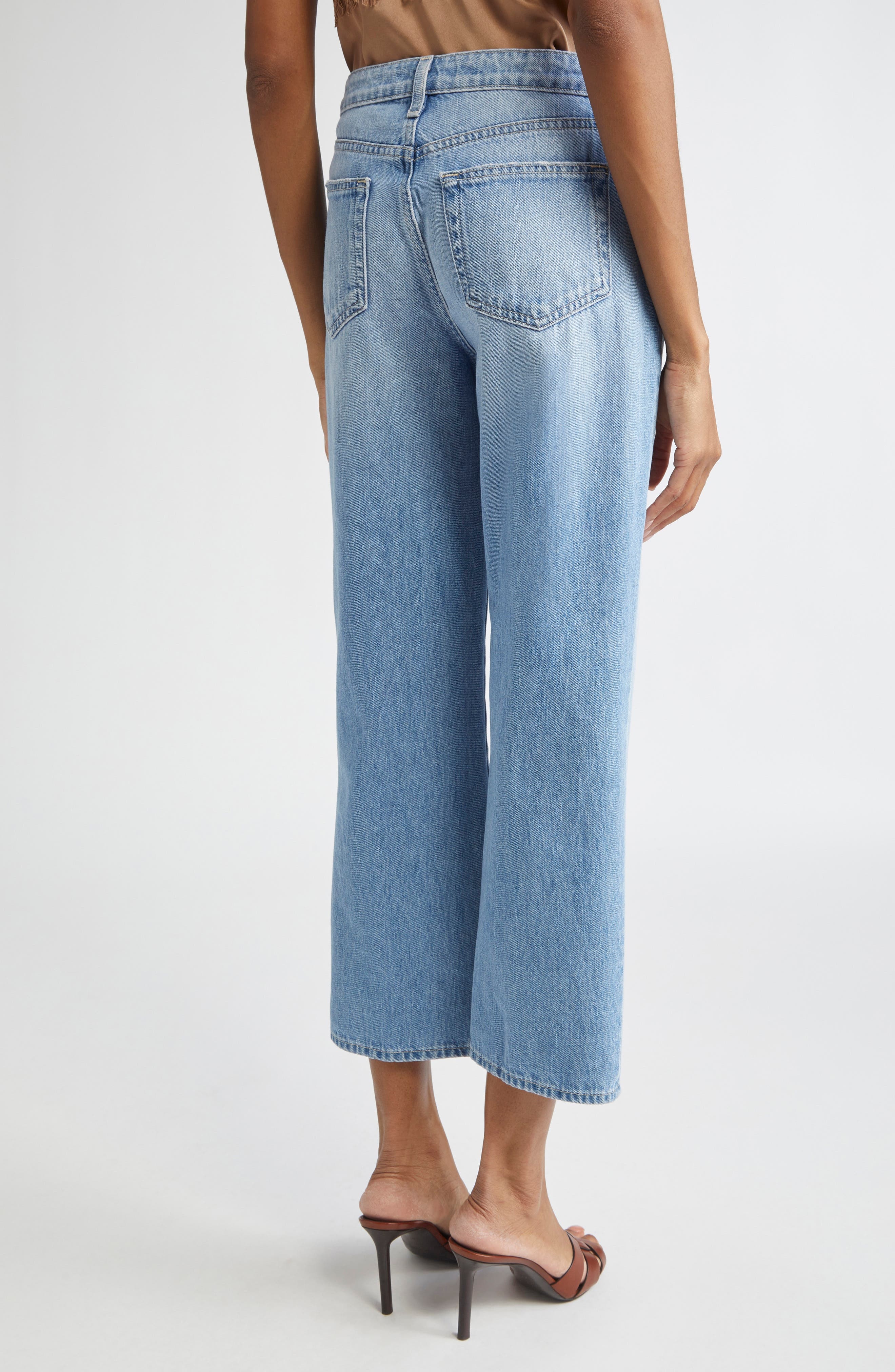 L'AGENCE June Stovepipe Crop Jeans in Cristo at Nordstrom - 2