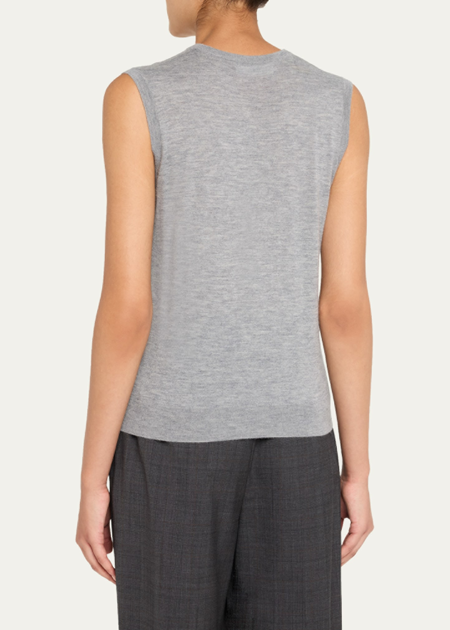 Lauri Sleeveless Cashmere Top - 3