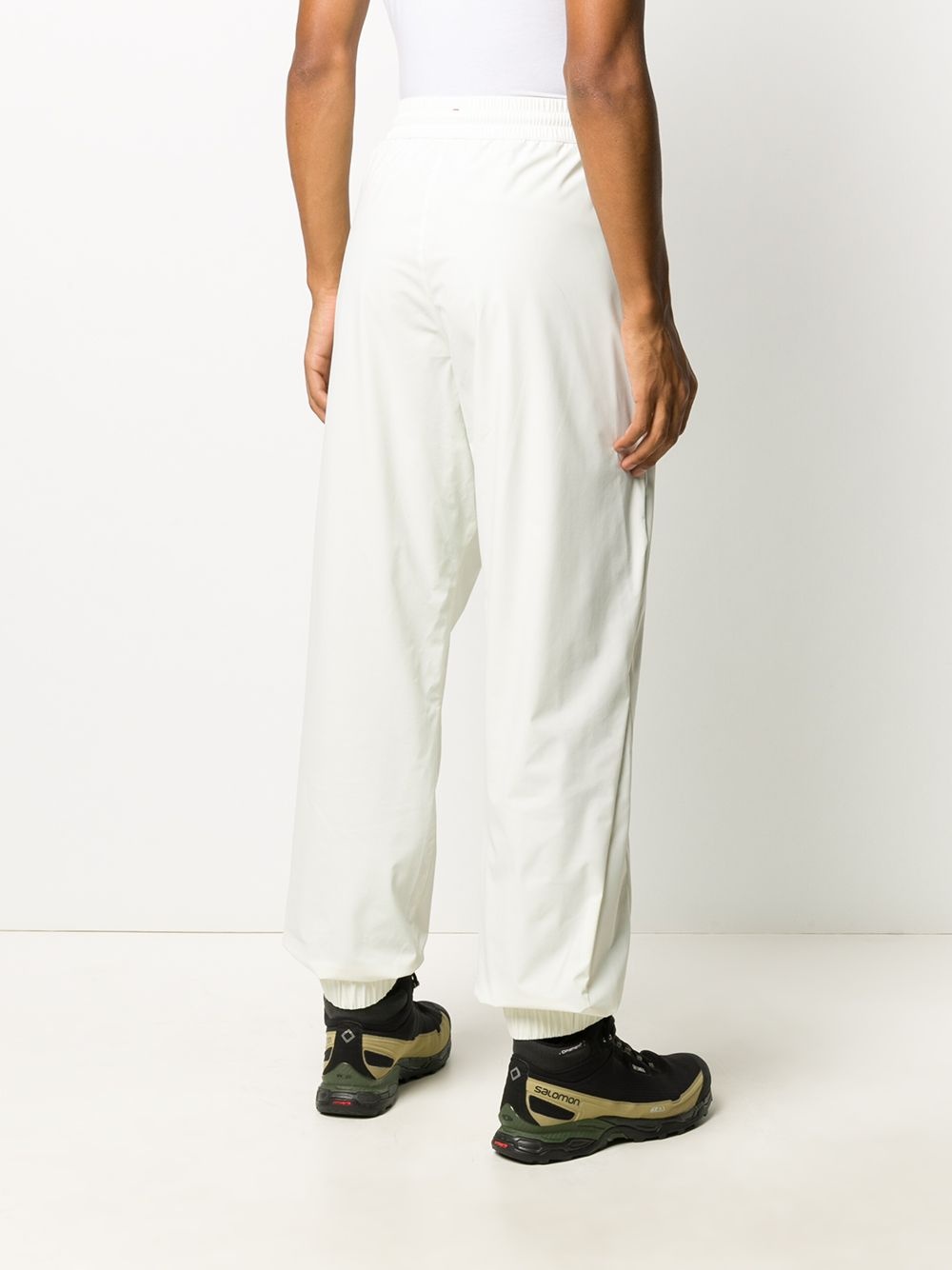 cuffed pull-on track trousers - 4