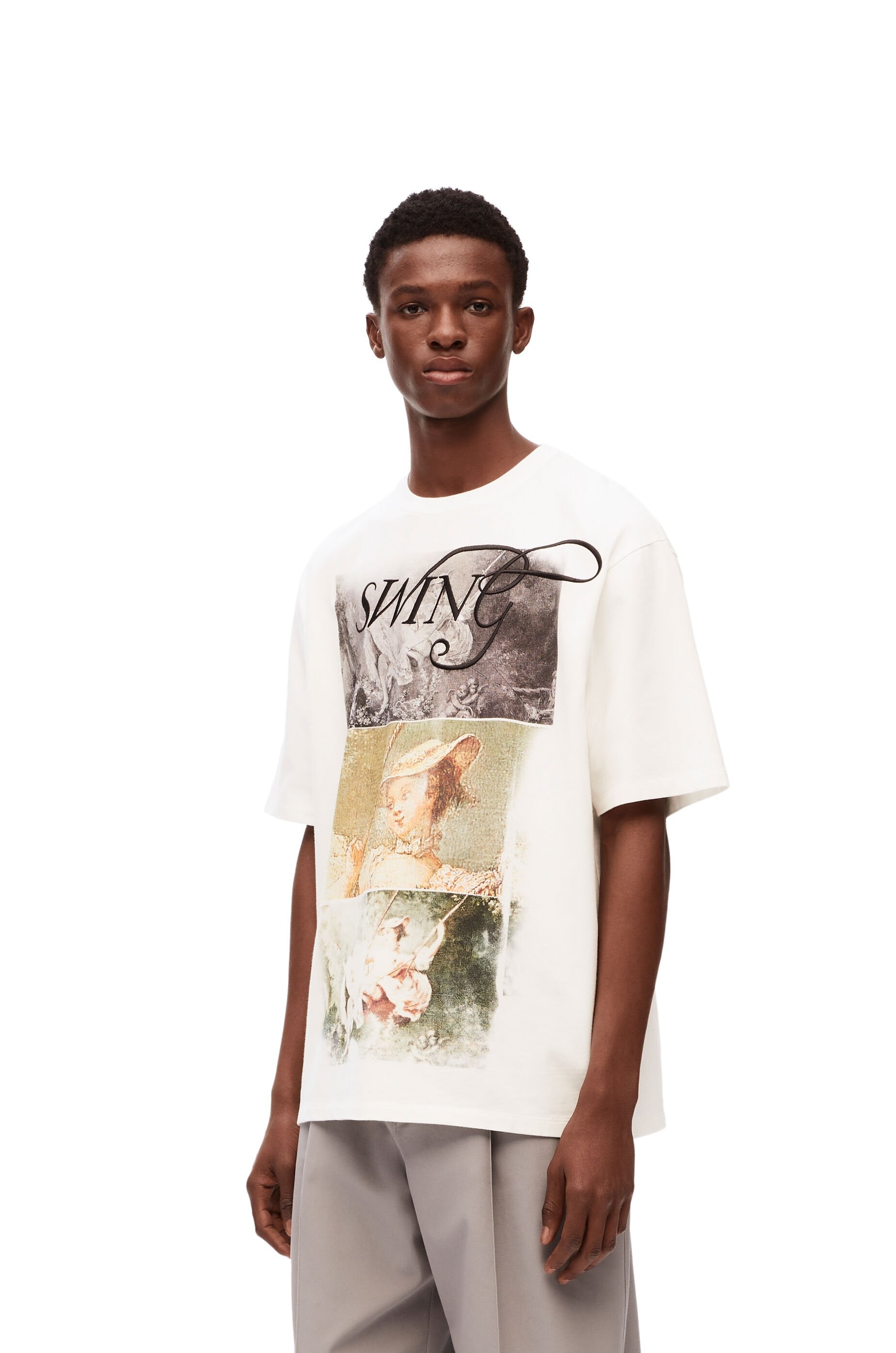 Loose fit T-shirt in cotton - 3