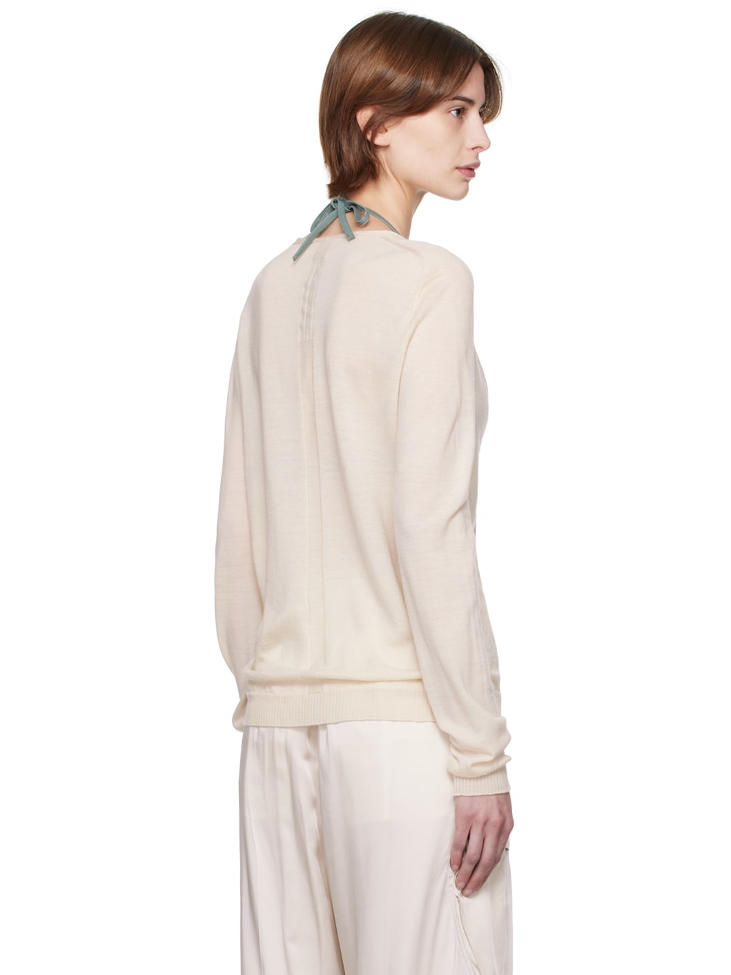 Off-White Hollywood Xtreme V Neck Pull Sweater - 3