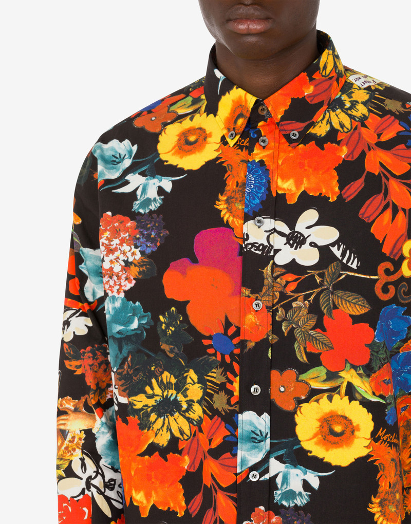 ALLOVER FLOWERS POPLIN SHIRT 4