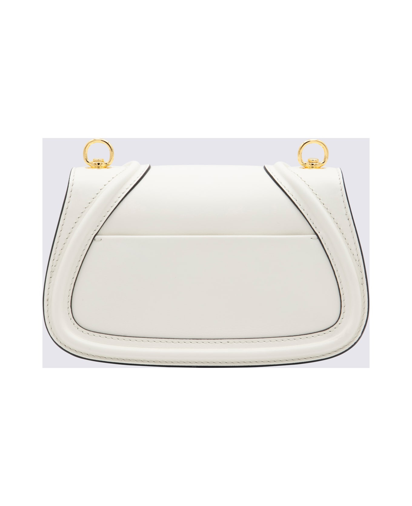 White Leather Blondie Shoulder Bag - 3