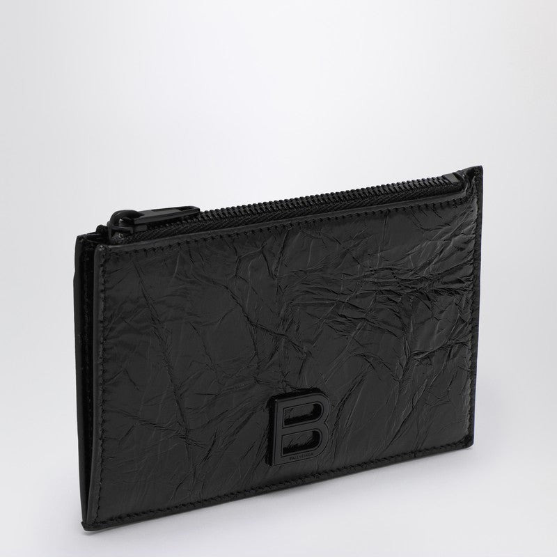 Balenciaga Card Case With Coin Purse Black Women - 1