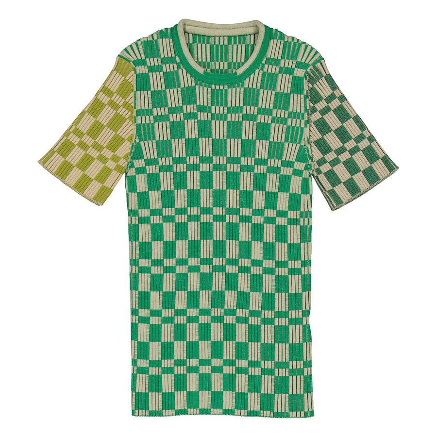 Jacquemus Men's Multi-Green Le T-Shirt Gelati Top - 5