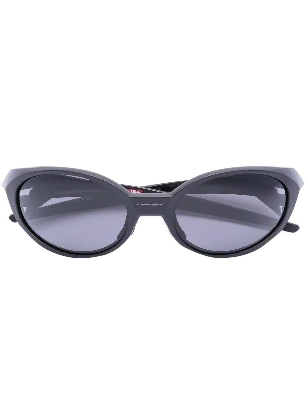 oval frame sunglasses - 1