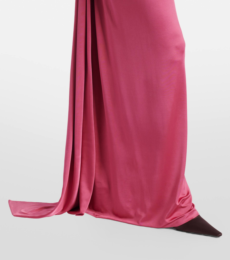 Draped jersey gown 5