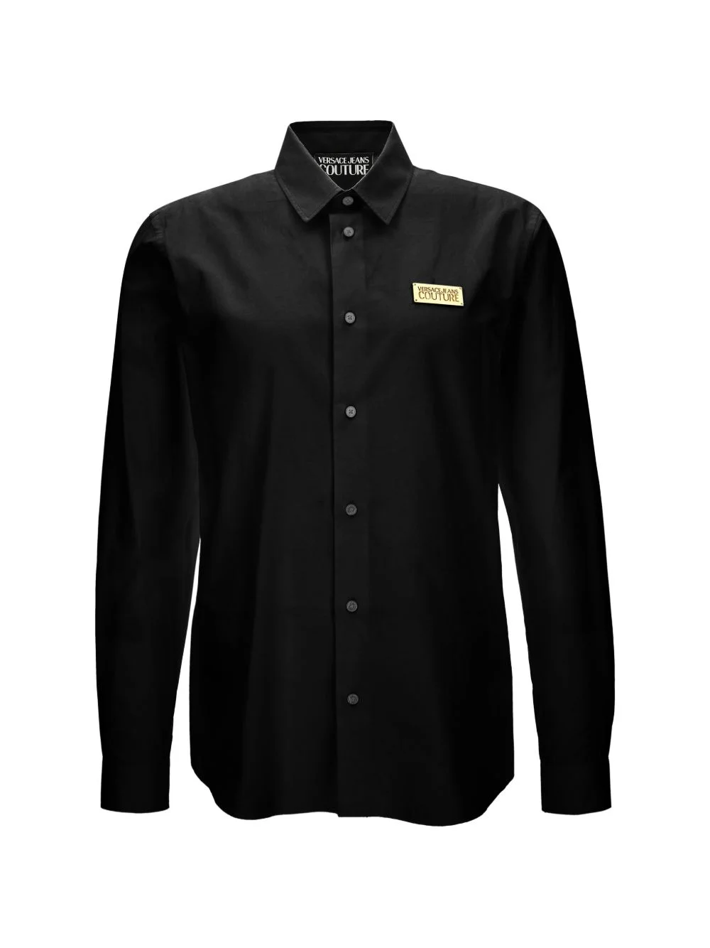 logo-patch shirt - 1