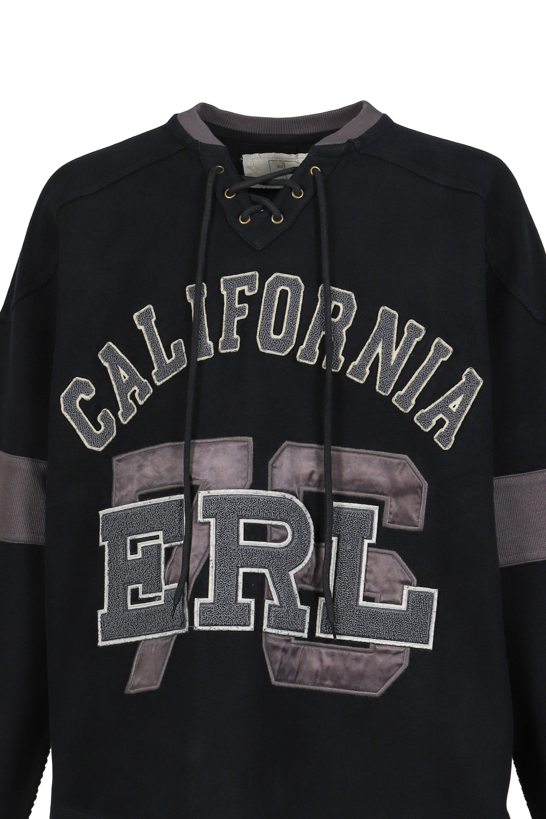 LACED HOCKEY JERSEY KNIT / BLK - 4