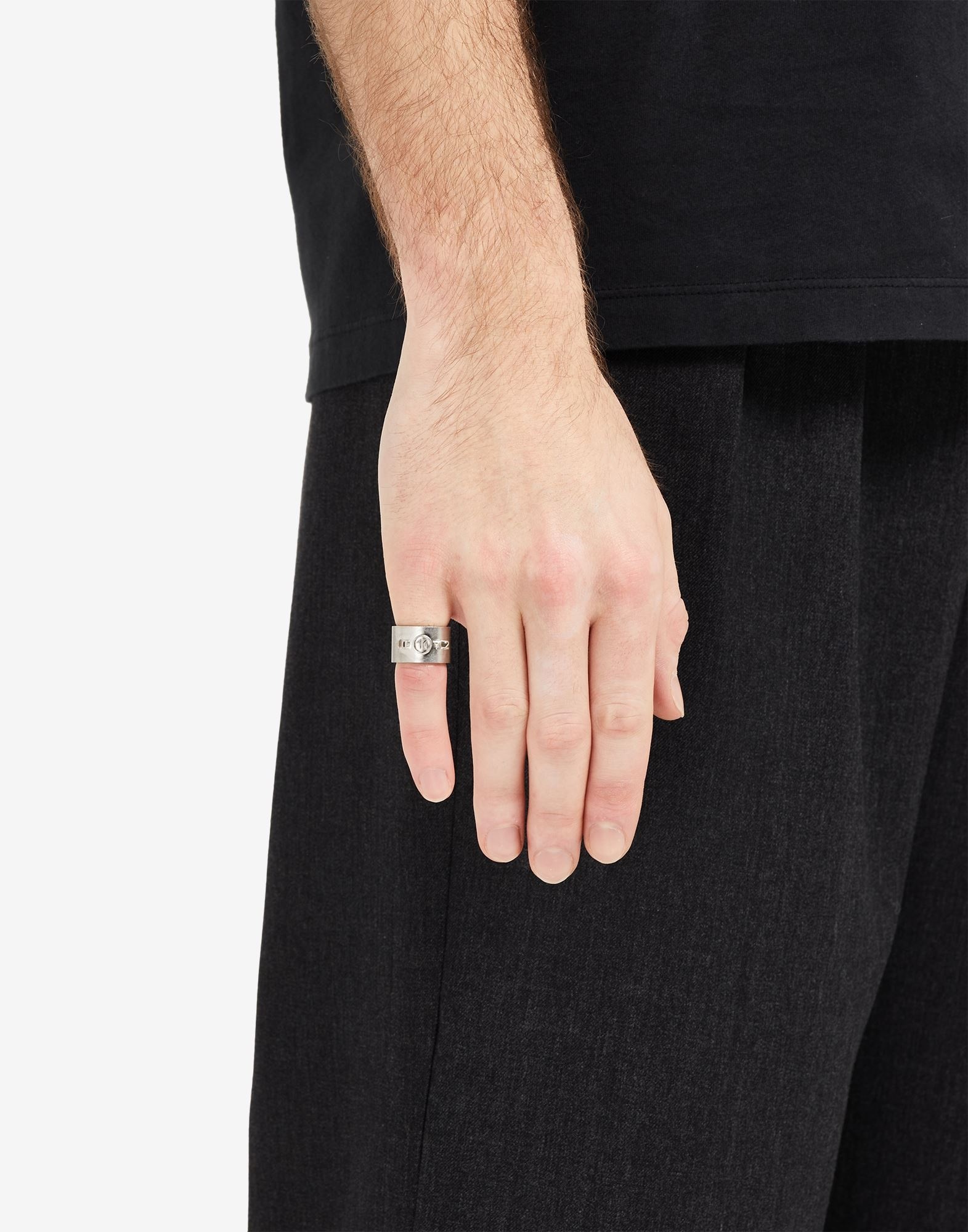 Numerical logo wide ring - 4