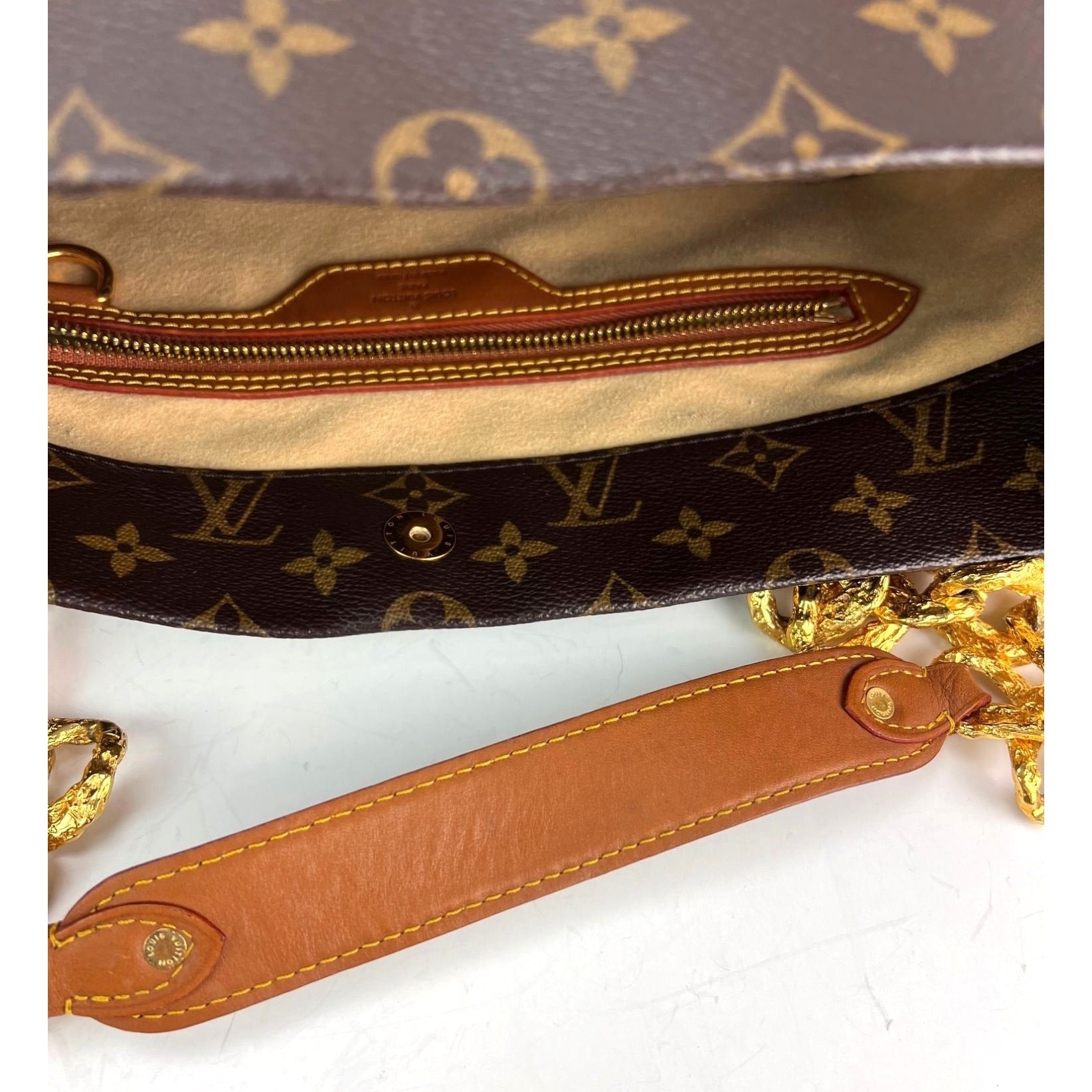 Louis Vuitton Dentelle Fersen Gold Monogram Tote Bag Limited Edition - 12