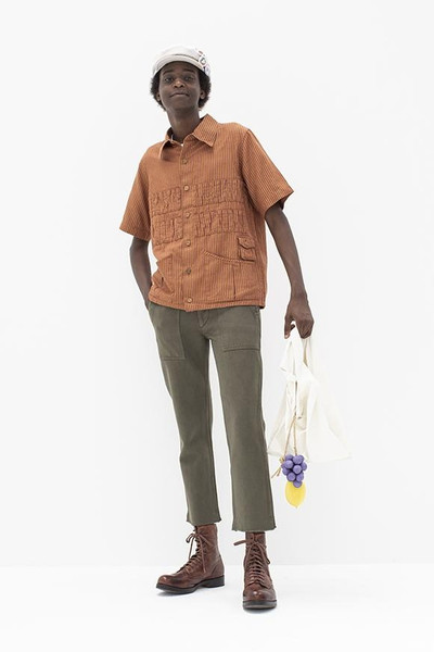 visvim HW DRILL MIL PANTS OLIVE outlook