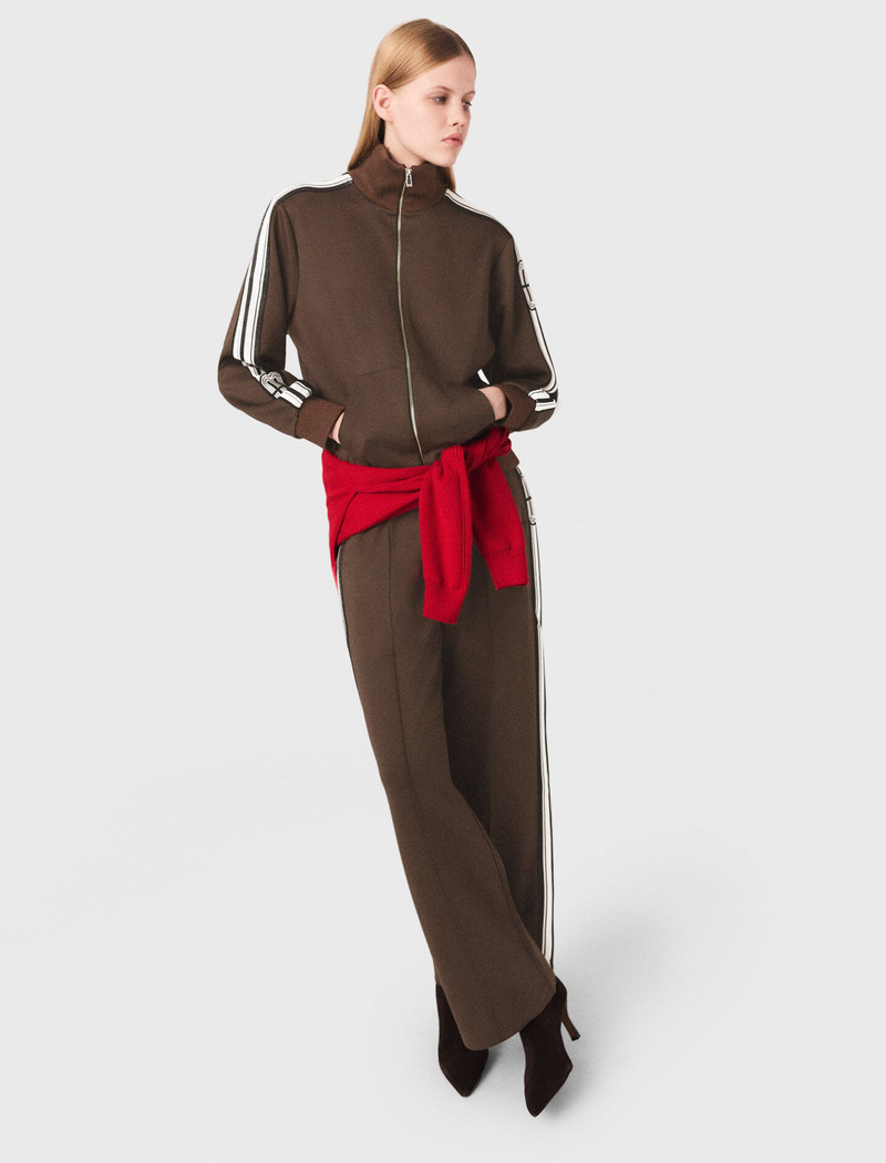 Sweatshirt with straight stripes 6