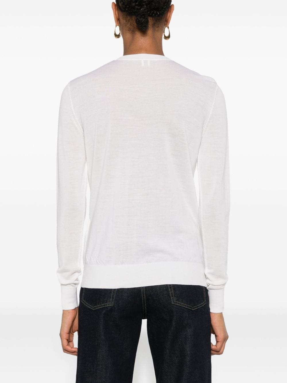 fine-knit sweater - 4