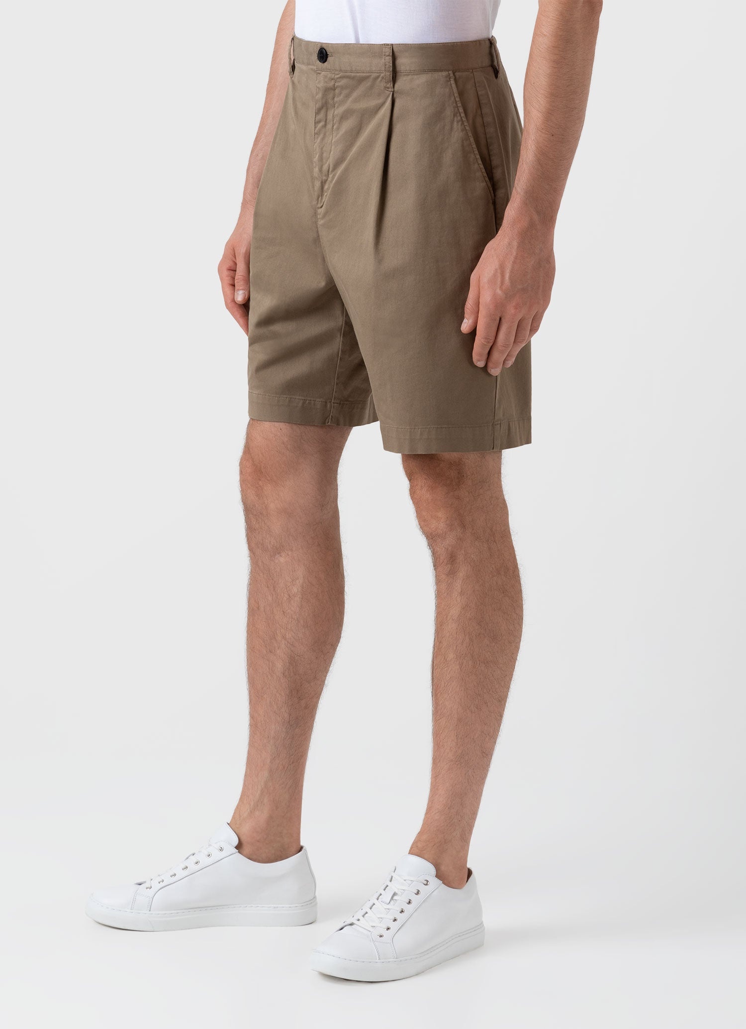 Pleated Twill Short - 5