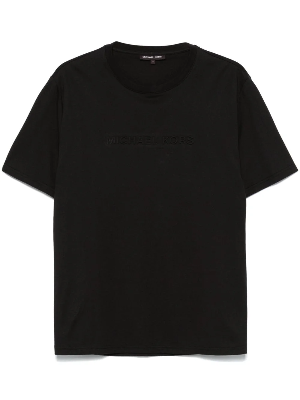 logo-embossed T-shirt - 1