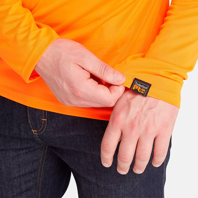 Men's Timberland PRO® Wicking Good Sport Long-Sleeve T-Shirt 4