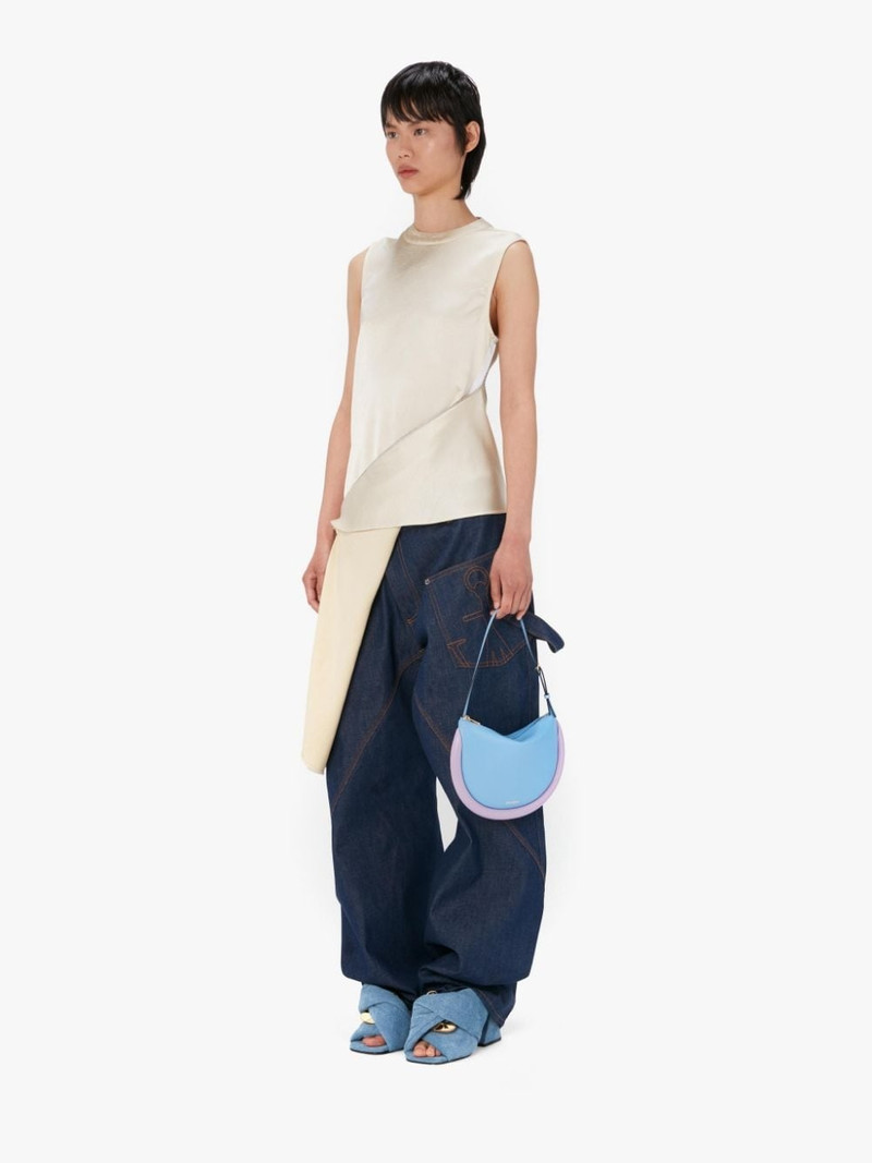 JW Anderson BUMPER-MOON LEATHER SHOULDER BAG outlook