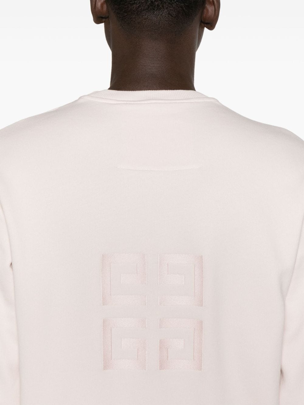 logo-embroidered cotton sweatshirt - 5
