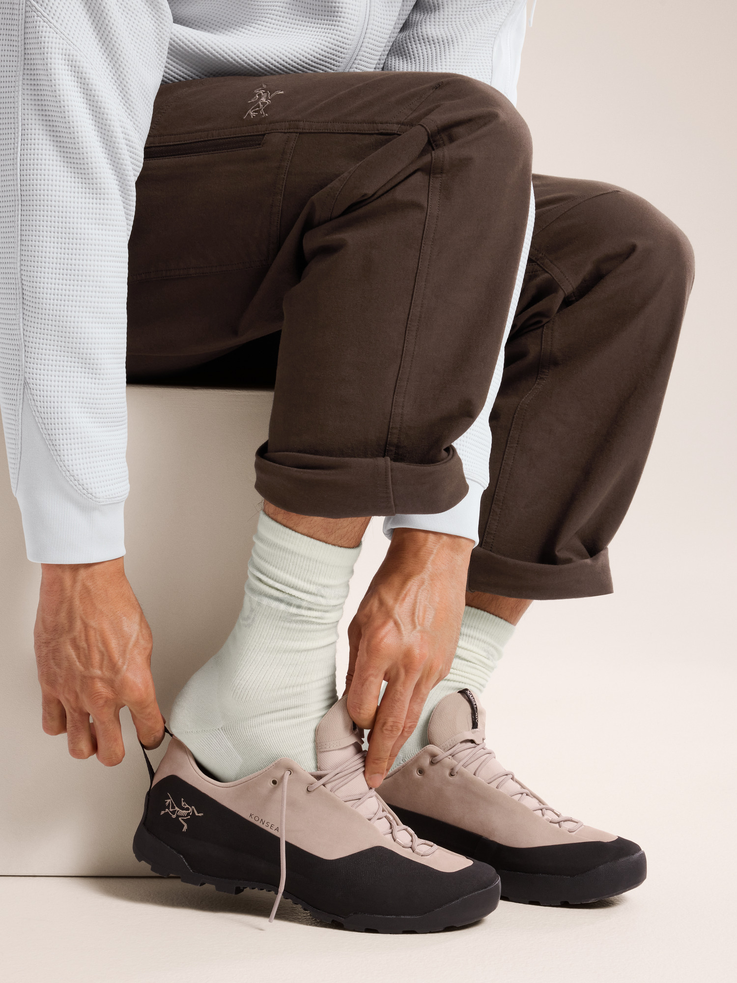 Merino Wool Mid Bird Sock - 6