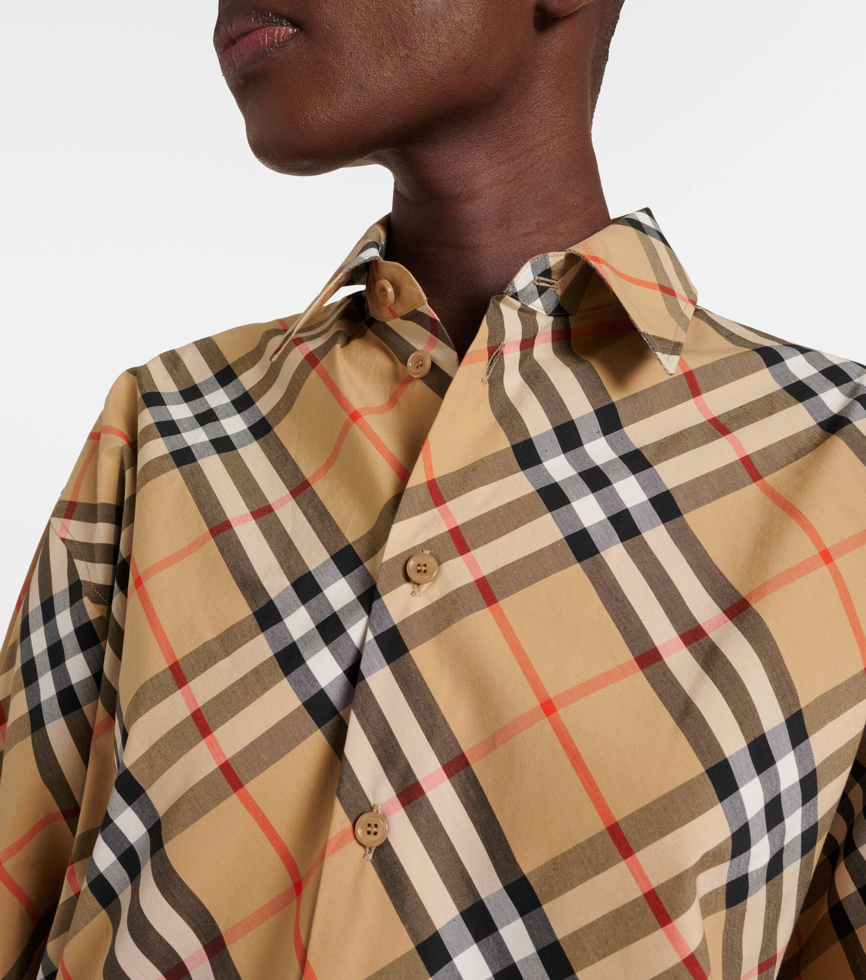 Burberry Check cotton shirt - 4