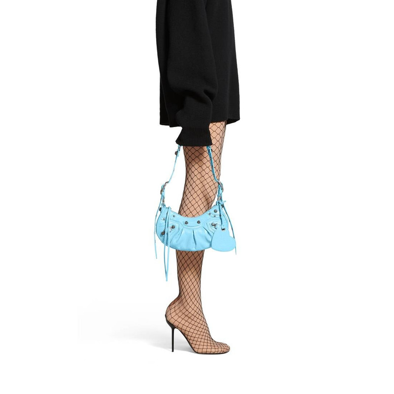 BALENCIAGA Women's Le Cagole Xs Shoulder Bag in Blue outlook