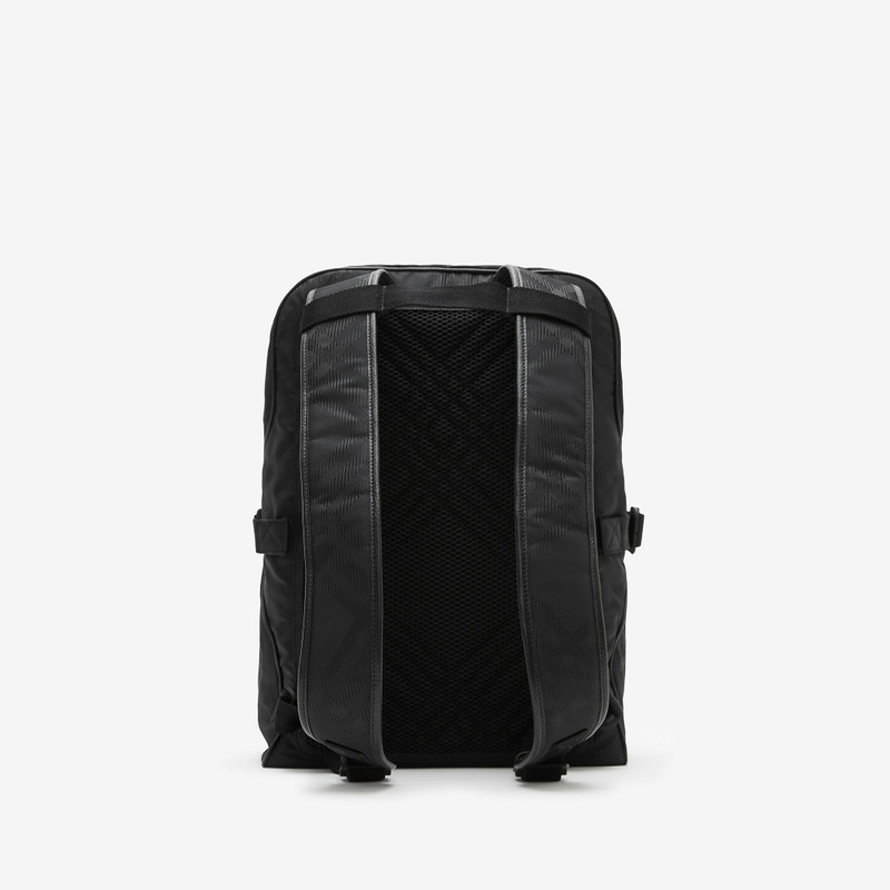 Check Jacquard Backpack 4