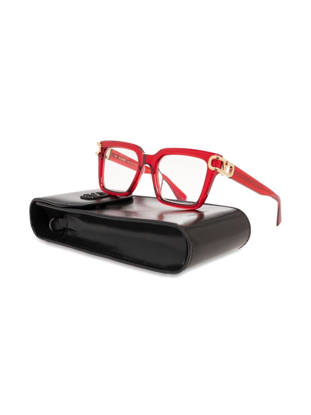 VLogo Signature wayfarer-frame glasses - 3
