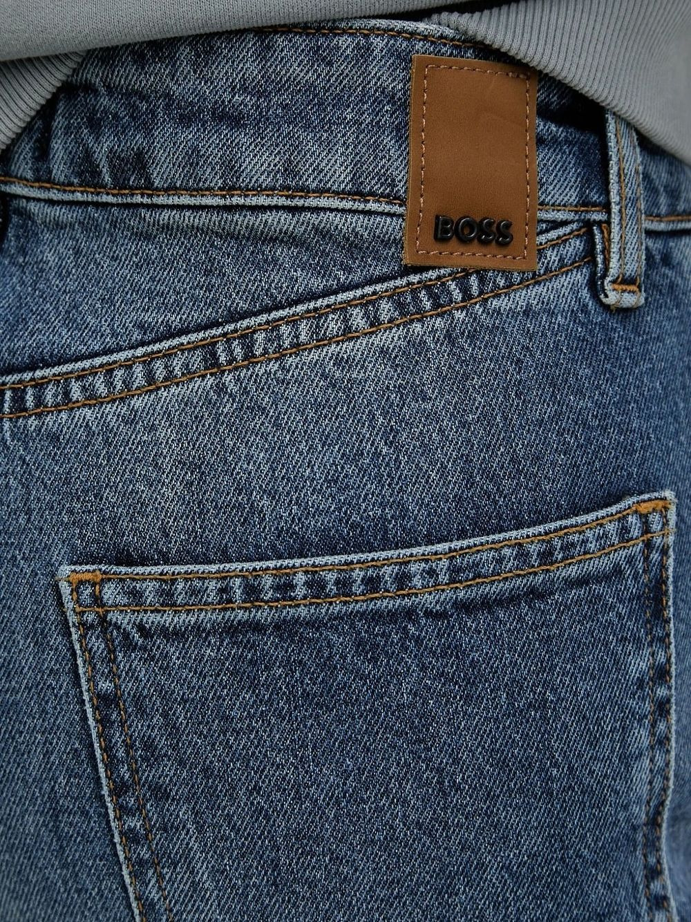logo-plaque jeans - 3