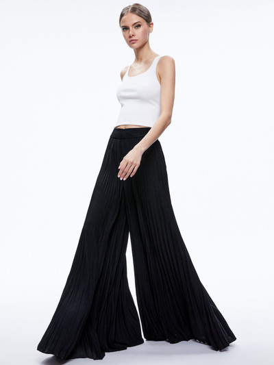 Alice + Olivia COPEN PLEATED WIDE LEG PANT outlook