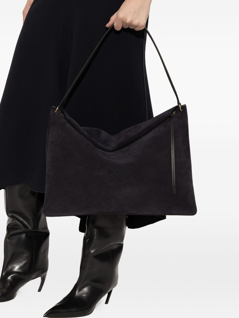 WANDLER Penelope suede tote bag outlook