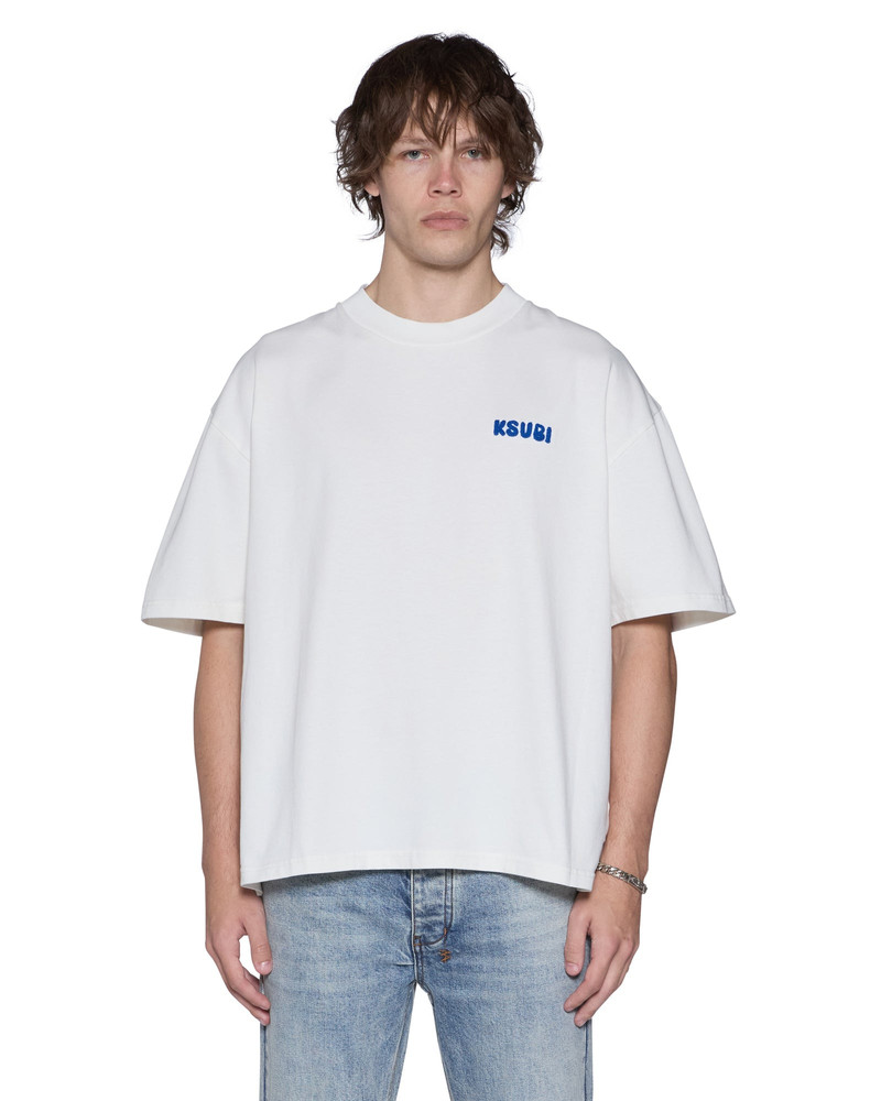 Ksubi ROYALTY HALEN SS TEE VINTAGE WHITE outlook