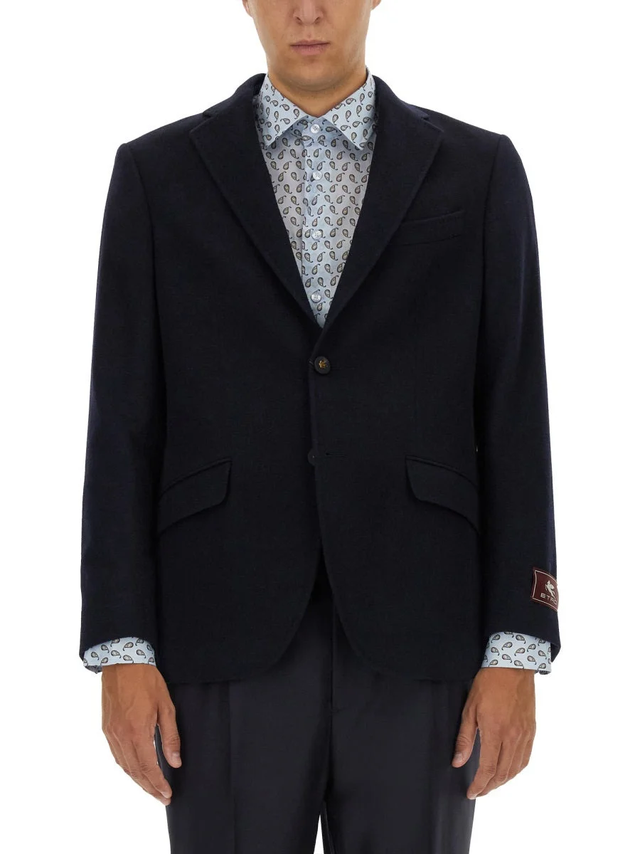 Etro Men Single-Breasted Jacket - 1
