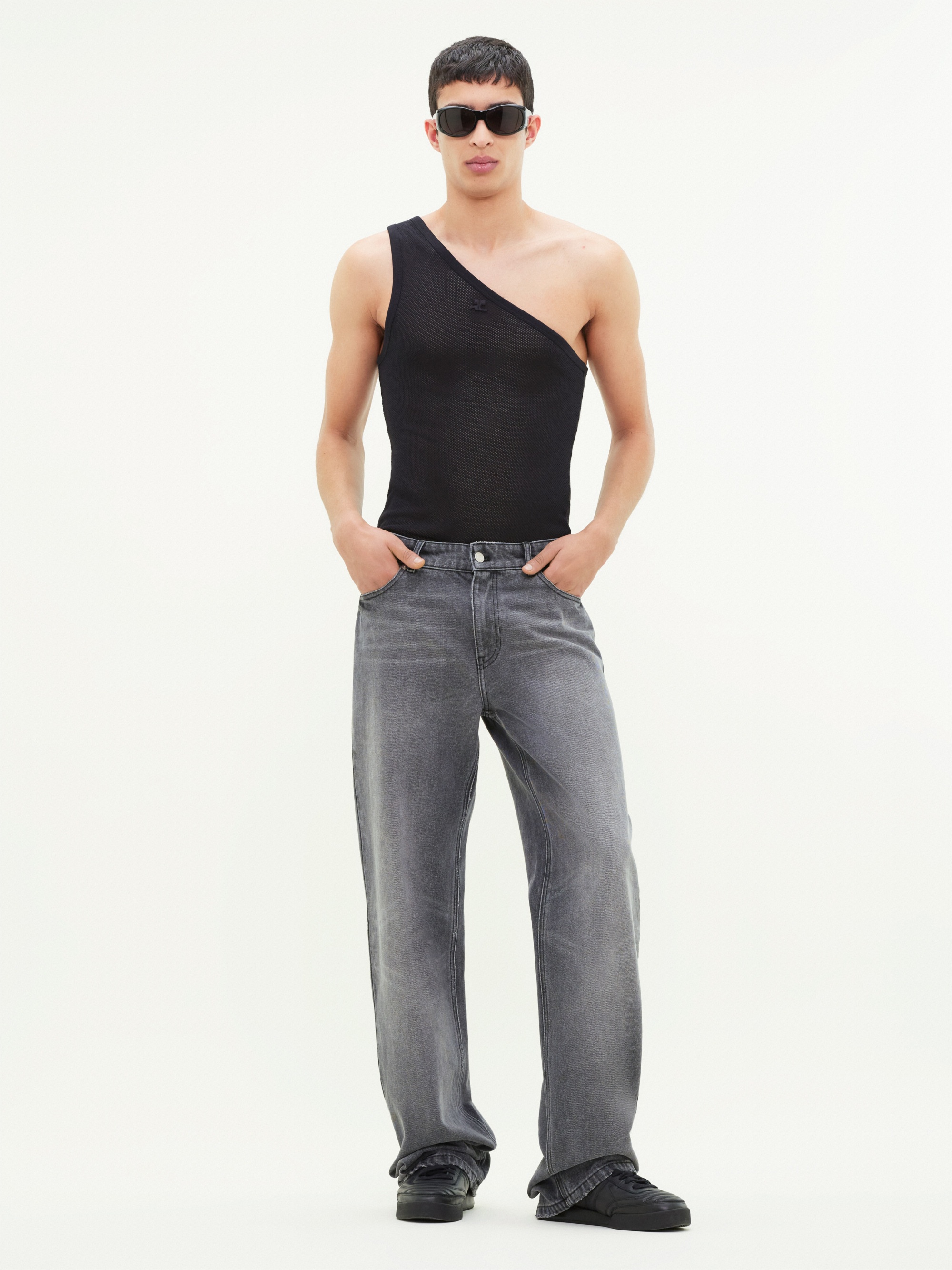 ASYMETRICAL KNIT TOP - 2