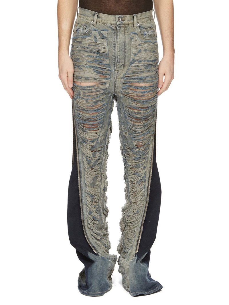 Bolan ripped bootcut jeans 1