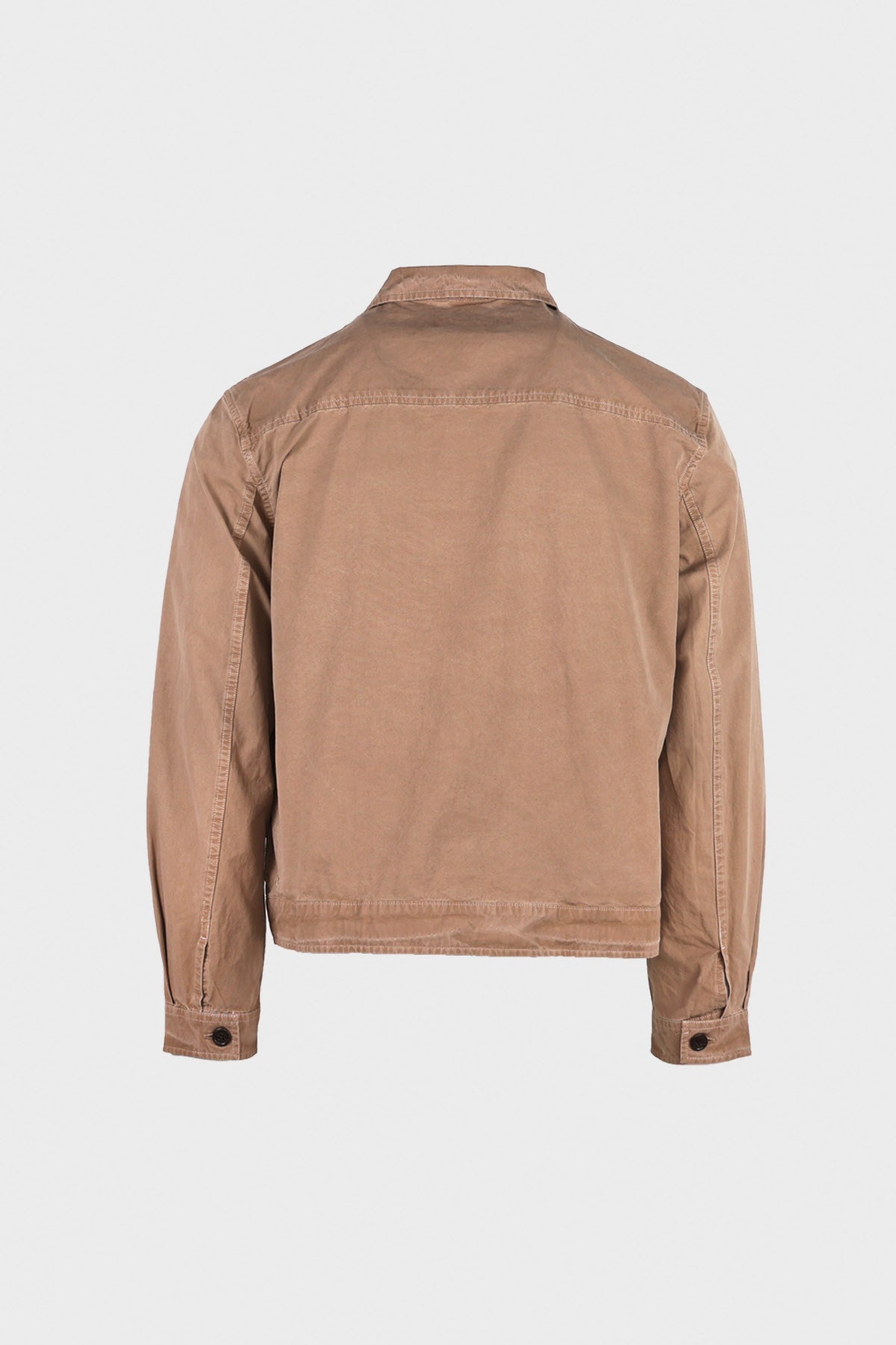 Coach Jacket - Dark Sand Rich Poplin - 3