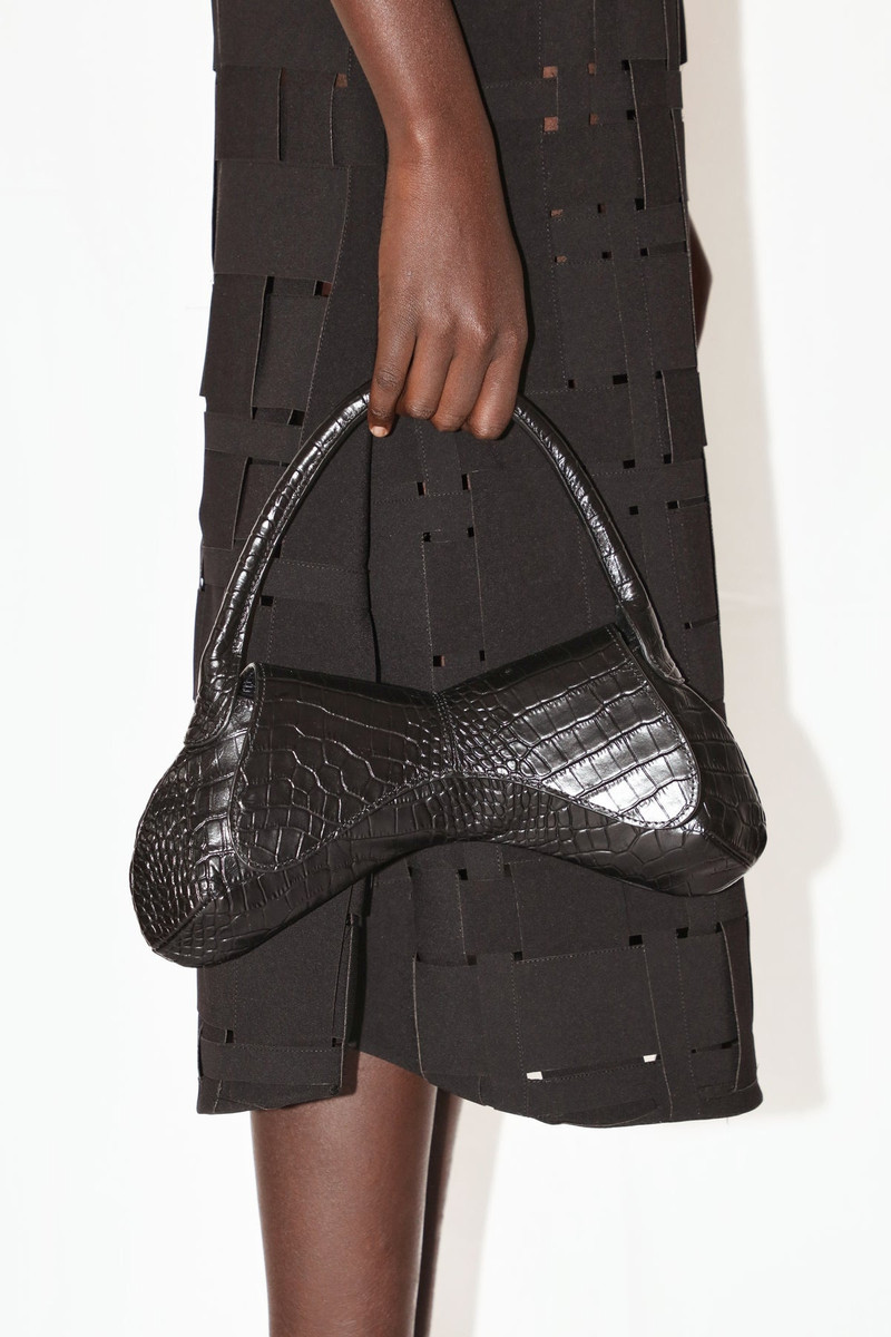 WEAVED FITTED TANK DRESS BLACK 6