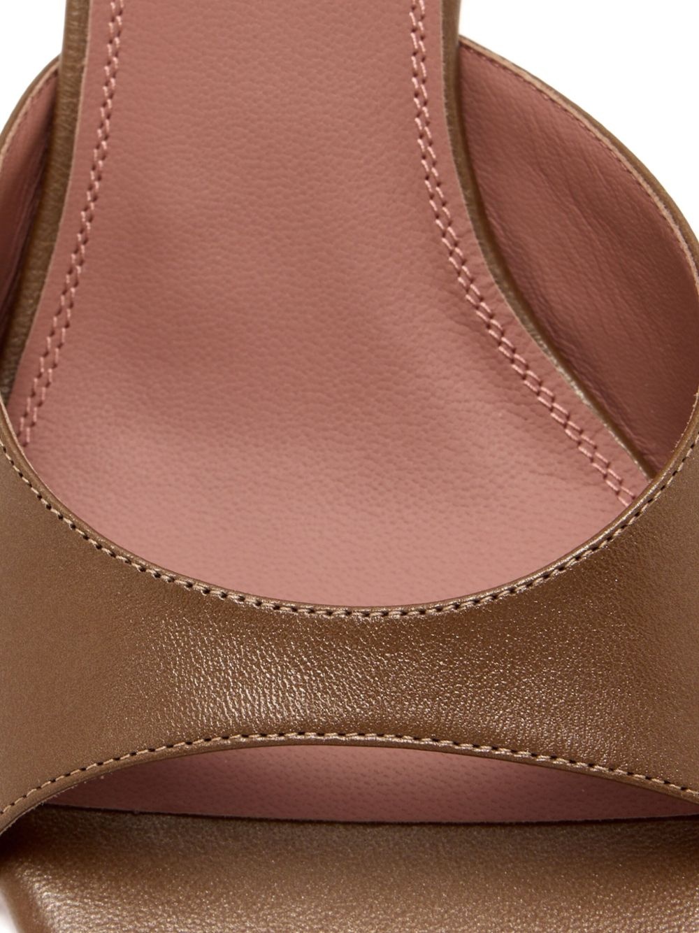 60mm leather sandals - 4