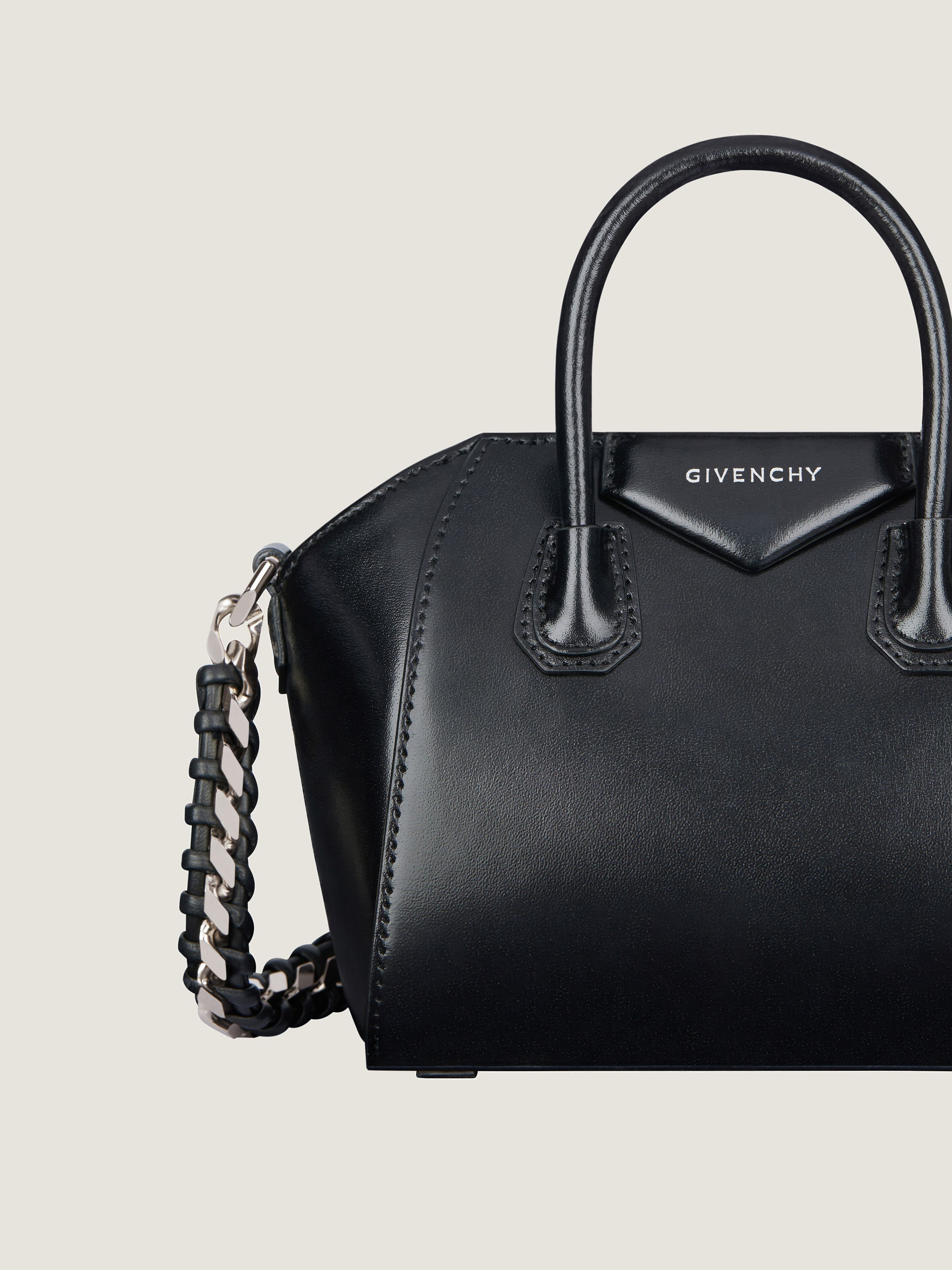 ANTIGONA TOY BAG IN BOX LEATHER - 6