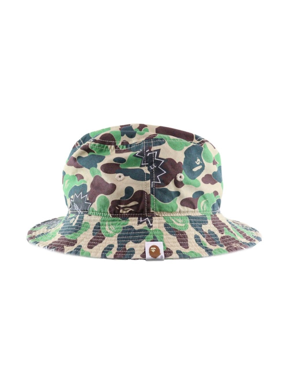 x A BATHING APE cotton bucket hat - 3