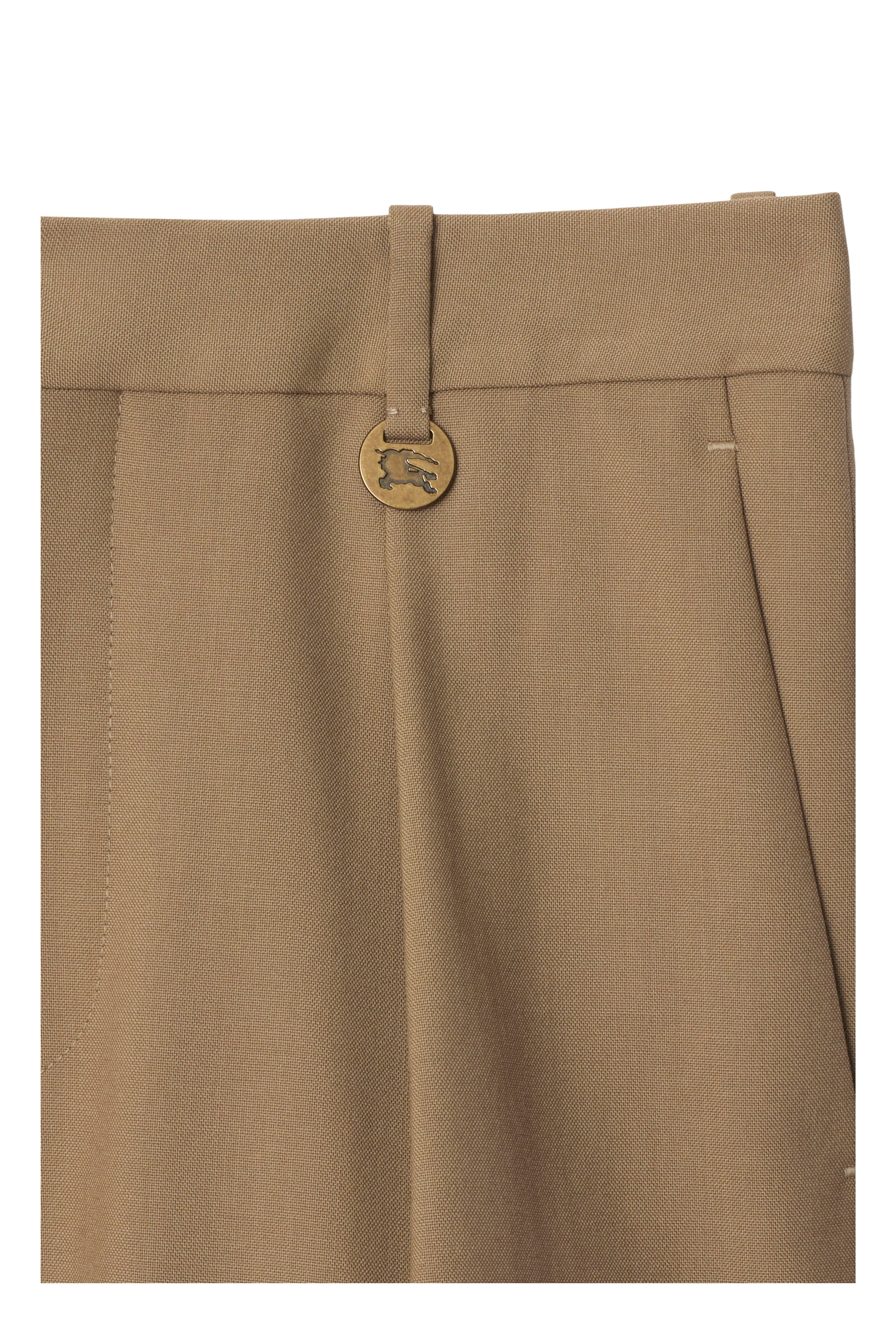 burberry Wool Tailored Shorts in Puddle at Nordstrom - 5